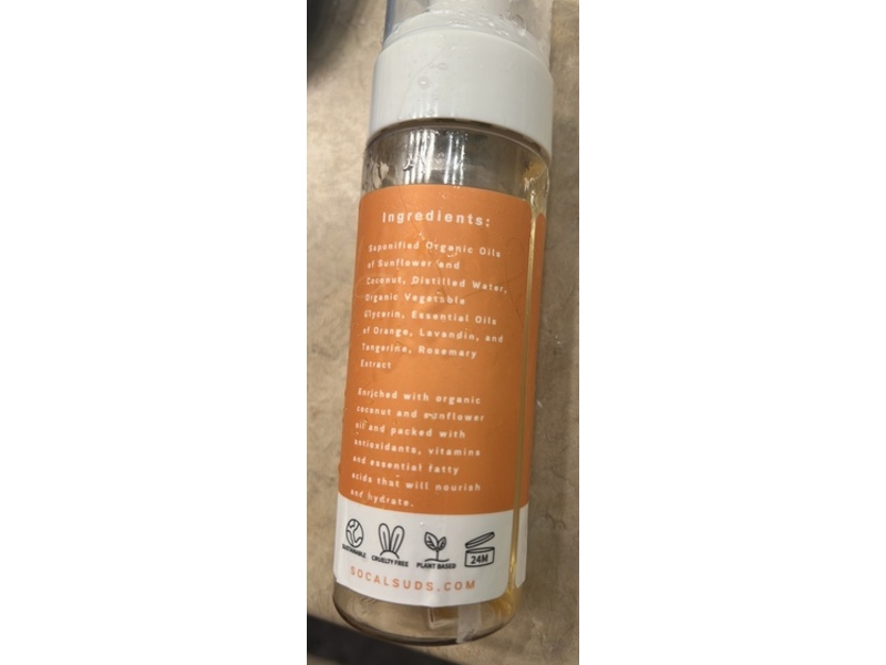 Socal Suds & Company Body Wash & Shampoo , Soft Citrus, 6 oz