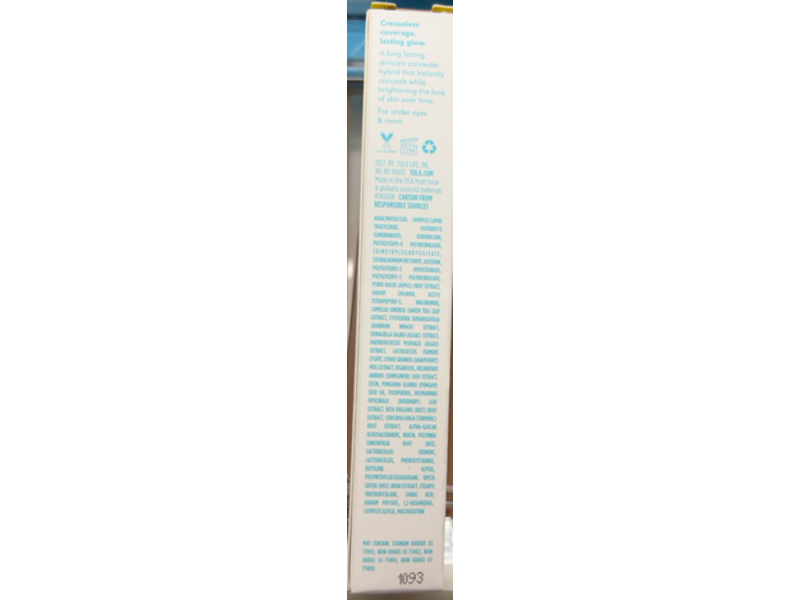 Tula Skin Care Radiant Skin Brightening Serum Concealer, 135, 0.18 fl oz/5.40 mL