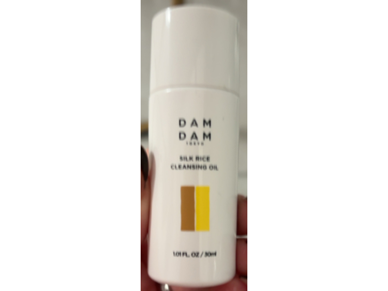 Dam Dam Cleansing Oil, Silk Rice, 1.01 fl oz/30 mL