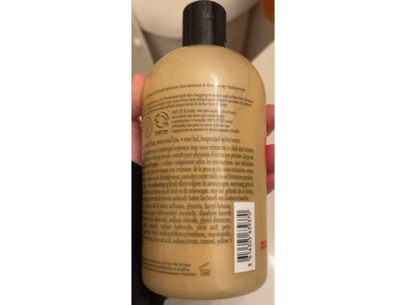 Philosophy Hydrating Shower Gel, Christmas Cookie, 16 fl oz/480 mL
