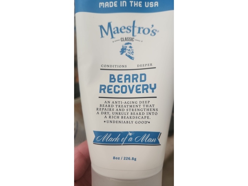 Maestro's Classic Deeper Beard Recovery Treatment, 8 oz/226.8 g