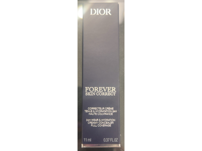 Dior Forever Skin Correct Concealer, 1CR Cool Rosy, 0.37 fl oz/11 mL