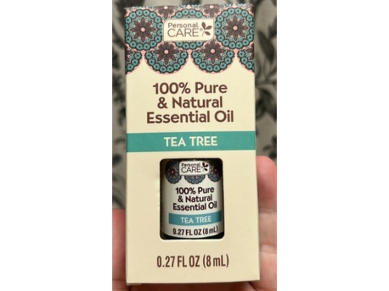 Personal CARE 100% Pure & Natural Essential Oil, Tea Tree, 0.27 fl oz/8 mL