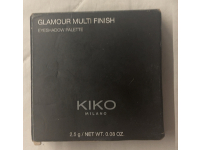 Kiko Milano Glamour Multi Finish Eyeshadow Palette, 02 Sunset Vibes, 0.08 oz/2.5 g
