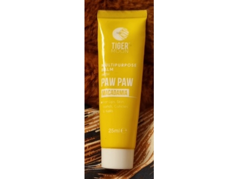 Tiger Moon Macadamia Multipurpose Balm, Paw Paw, 25 mL