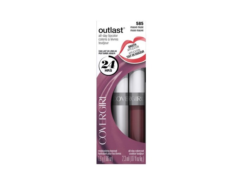 Covergirl Outlast Lipcolor Mauve Muse 585 0.06 Fl Oz