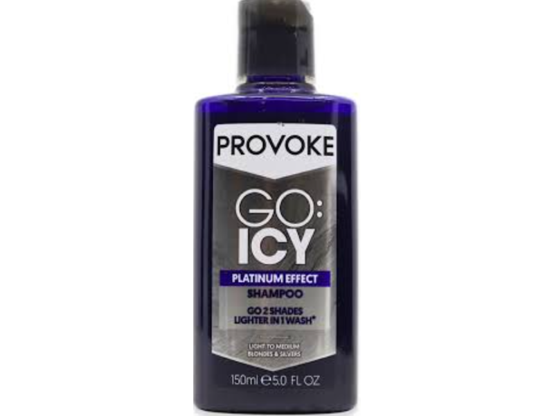 Provoke Go Icy Platinum Effect Shampoo, 5.0 fl oz/150 mL
