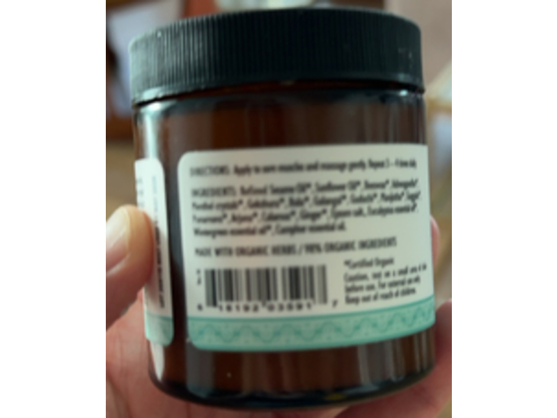 Banyan Botanicals Muscle Balm, 4 oz