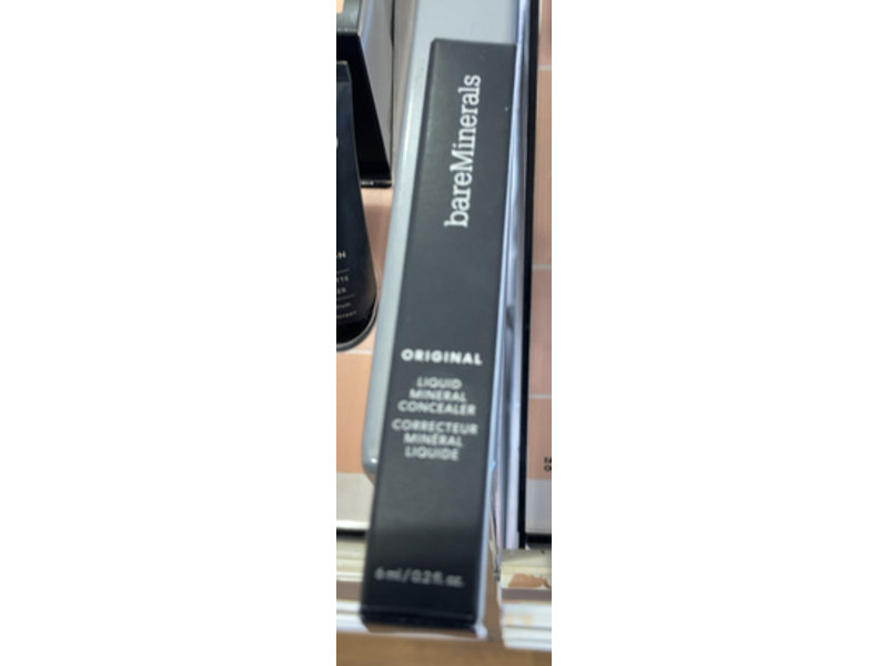bareMinerals Original Liquid Mineral Concealer, Fair 1.5W, 0.2 fl oz/6 mL