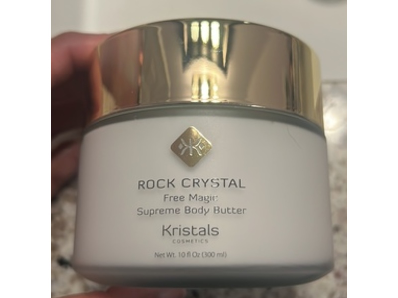 Kristals Cosmetics Rock Crystal Free Magic Supreme Body Butter, 10 fl oz/300 mL