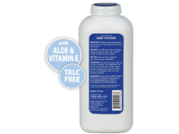 HealthWise Corn Starch Baby Powder, Aloe & Vitamin E, 15 oz/425 g - thumbnail 4
