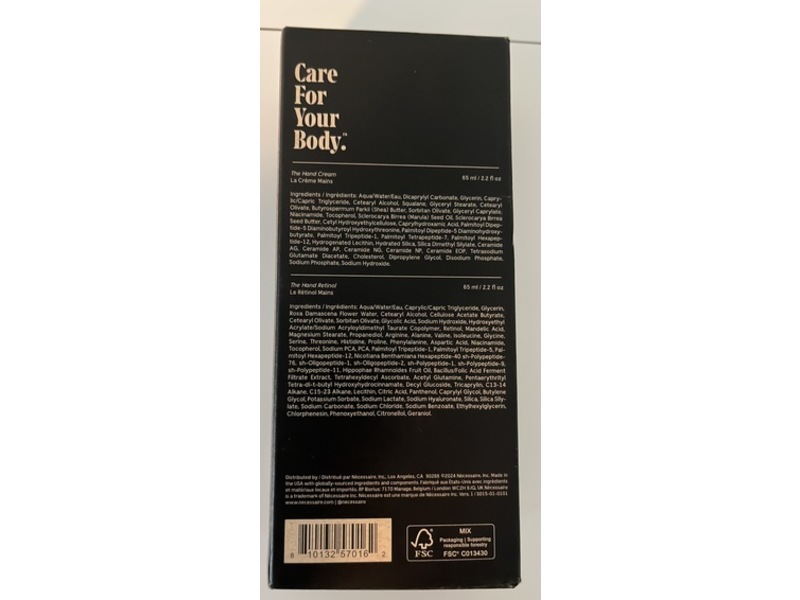 Necessaire The Hand Duo, 2.2 fl oz/65 mL