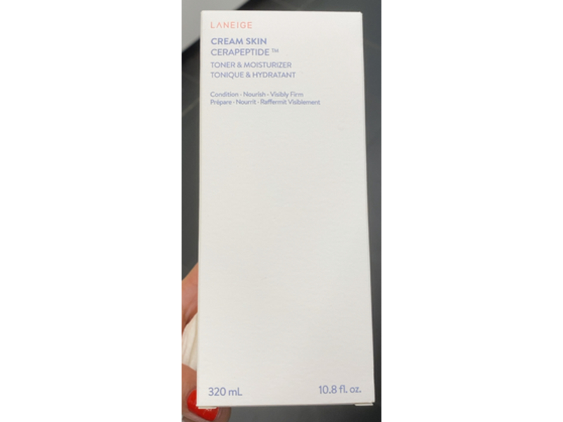 Laneige Cream Skin Cerapeptide Toner & Moisturizer, 10.8 fl oz/320 mL