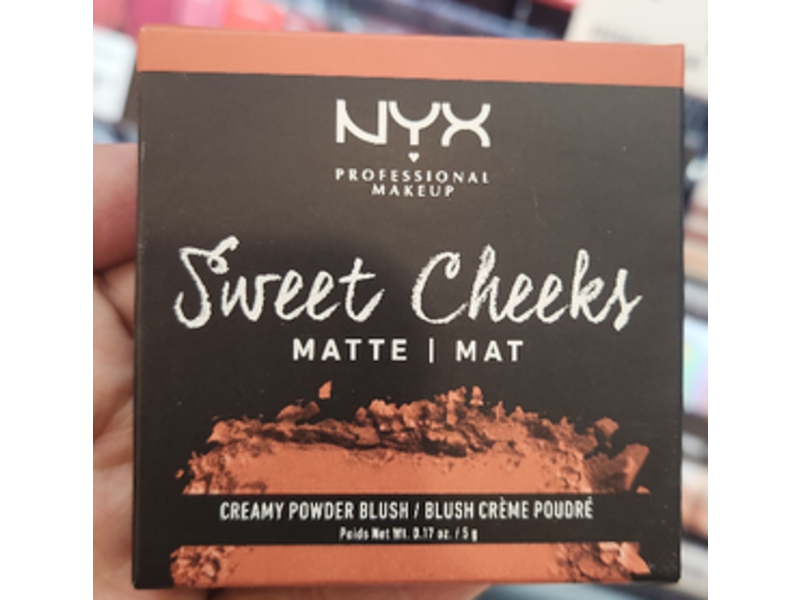 NYX Professional Makeup Sweet Cheeks Matte Creamy Powder Blush, Summer Breeze, 0.07 oz/5 g