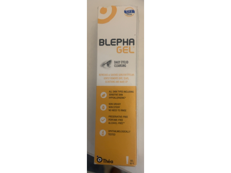 Thea Blepha Gel Daily Eyelid Cleansing, 30 g