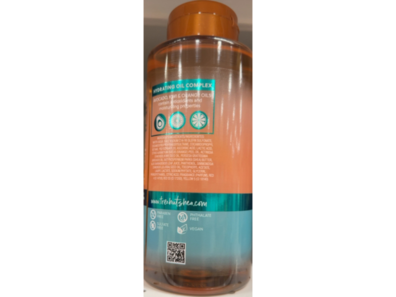 Tree Hut Foaming Gel Wash, Vitamin C, 18 fl oz/532 mL