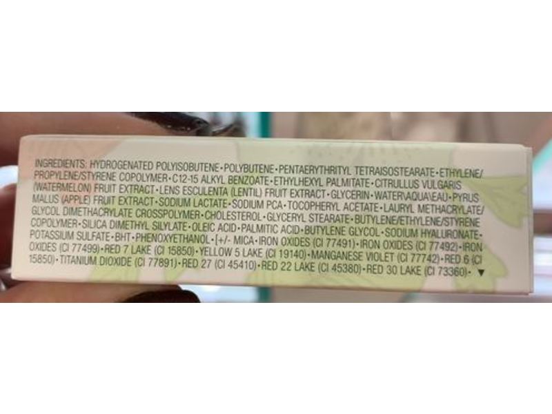 Clinique Pop Splash Lip Gloss + Hydration, 12 Rosewater Pop, 0.14 fl oz/4.3 mL