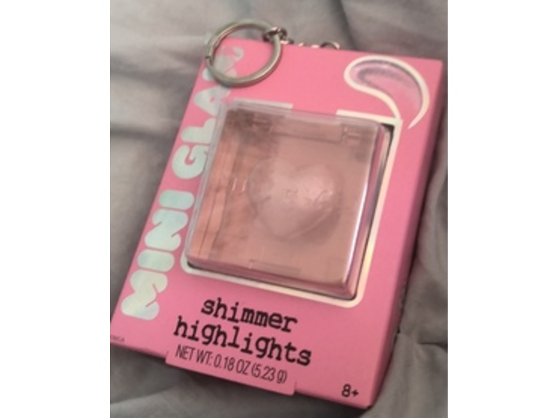 Mini Glam Cosmetics Shimmer Highlights, Pink, 0.18 oz/5.23 g