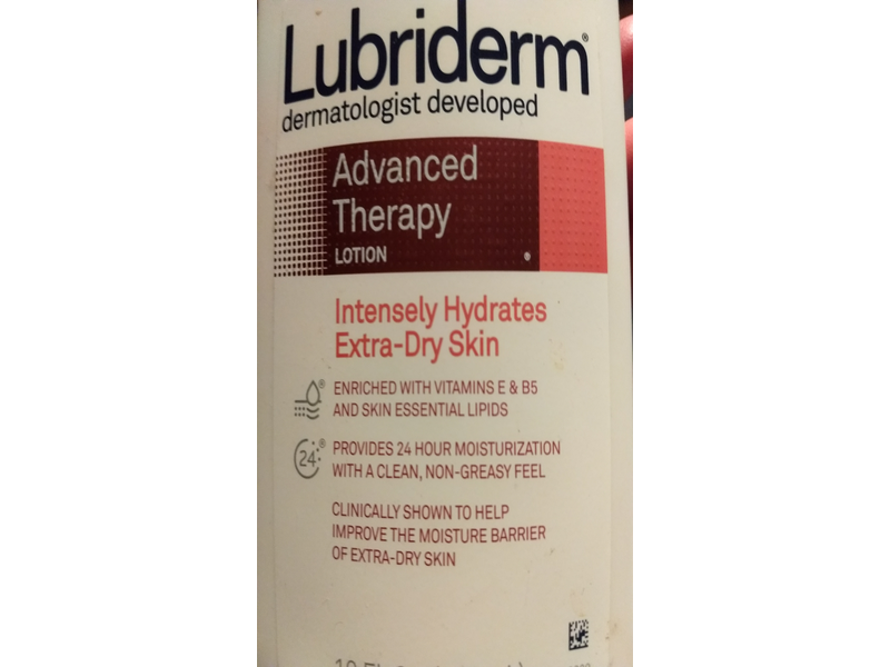 Lubriderm Advanced Therapy Lotion, 10 fl oz (296 mL)