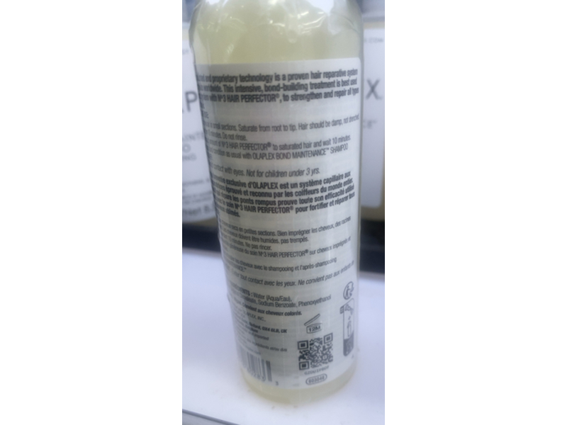 Olaplex N°0 Intensive Bond Building Treatment, 5.2 fl oz/155 mL