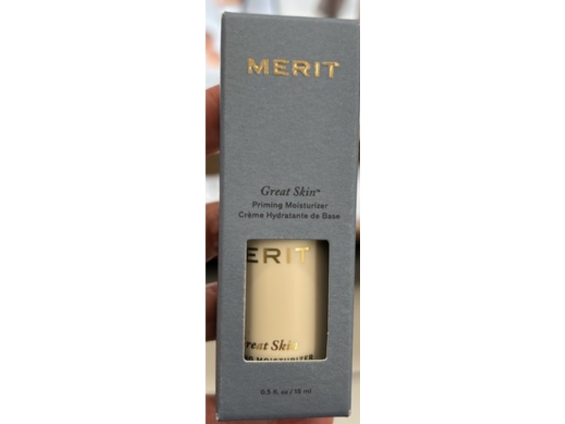 Merit Great Skin Priming Moisturizer, 0.5 fl oz/15 mL