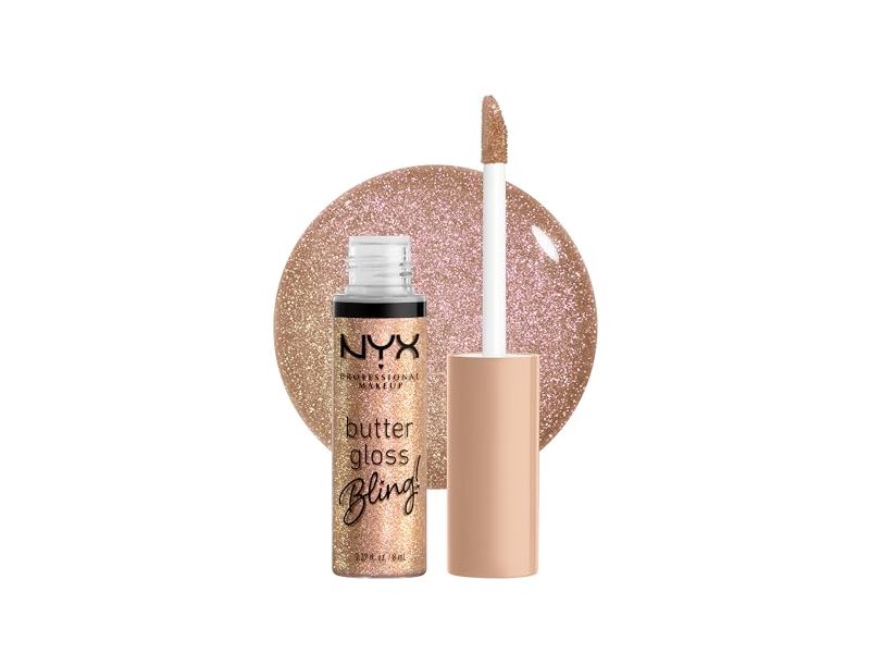 NYX Professional Makeup Butter Gloss Bling!, Bring The Bling, 0.27 fl oz/