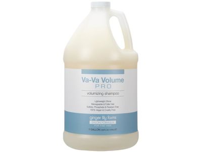 Ginger Lily Farms Va-Va Volume Volumizing Shampoo, 128 fl oz/3.78 L