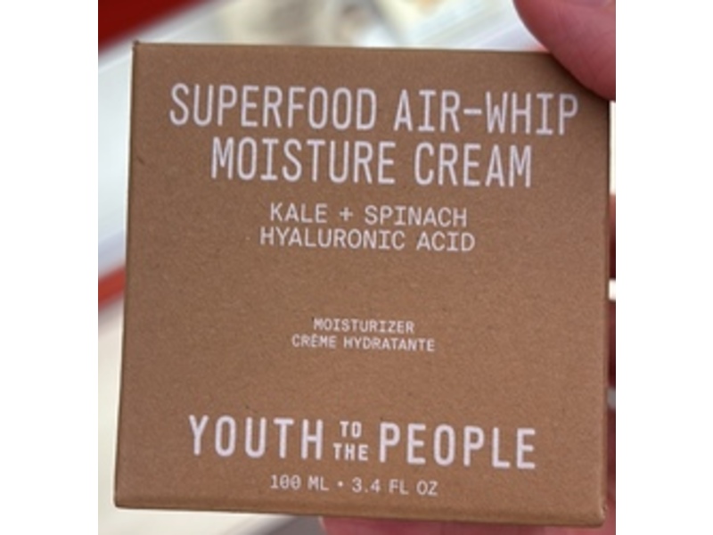 Youth To The People Superfood Air-Whip Moisture Cream, 3.4 fl oz/100 mL