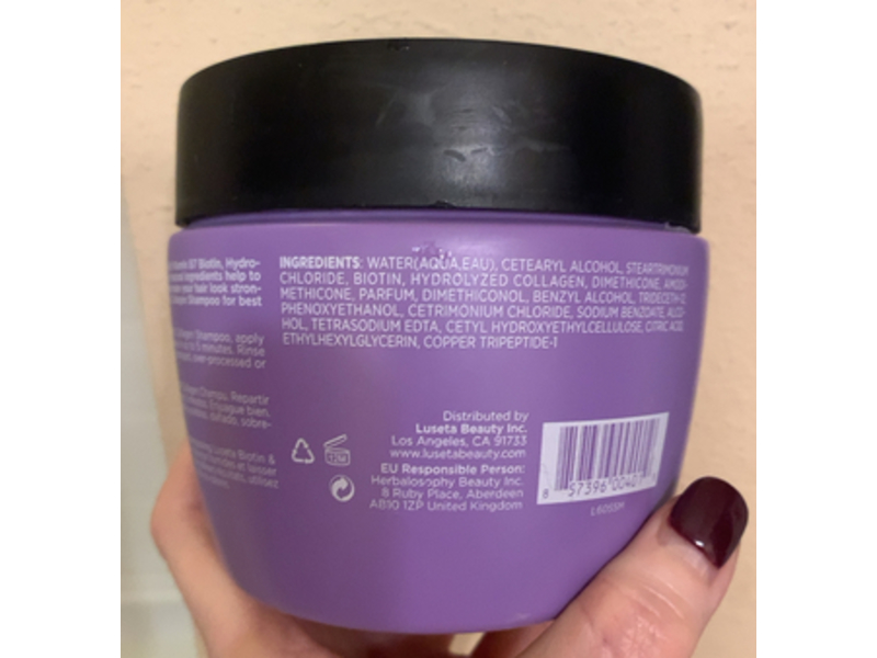 Luseta Biotin & Collagen Hair Mask, 16.9 fl oz/500 mL