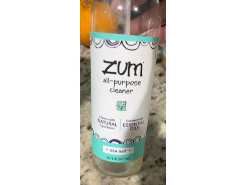 Zum All-Purpose Cleaner, Sea Salt, 16 fl oz/473 mL