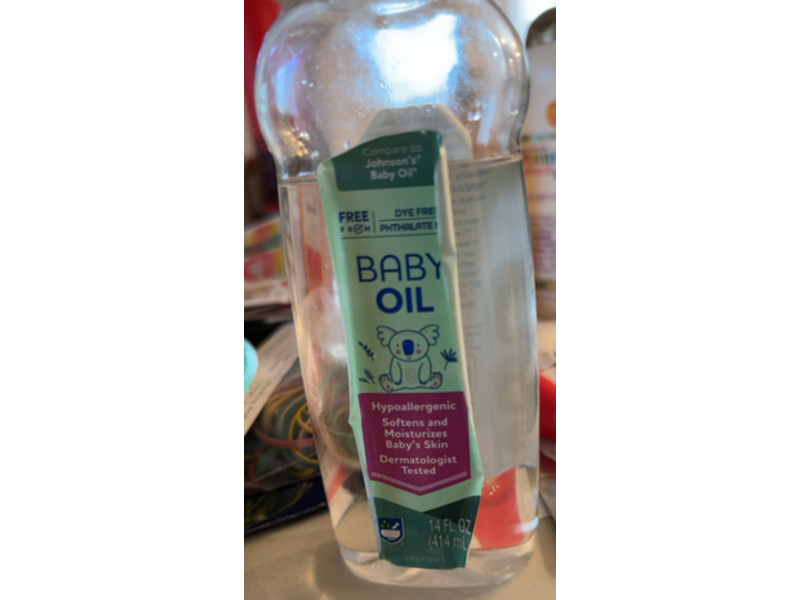 Baby Oil Softens & Moisturizer Baby's Skin, 14 fl oz/414 mL