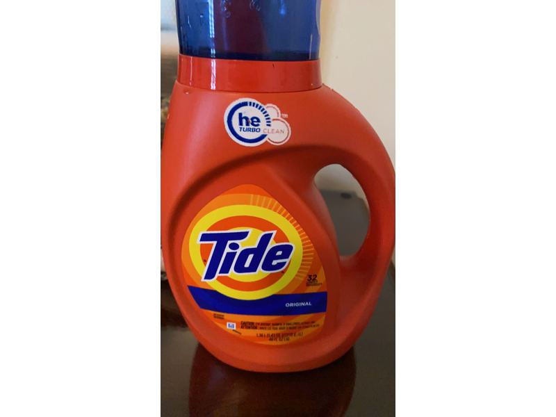 Tide Laundry Detergent, Original, 32 Loads, 46 fl oz/1.36 L