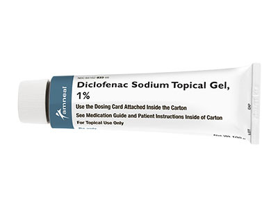 Diclodenac Sodium Topical Gel 1% (RX), 100 Gram, Amneal Pharmaceuticals