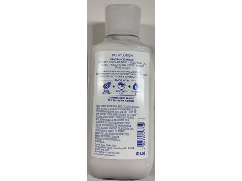 Bath & Body WorksFrosted Coconut Snow Ball Body Lotion, 8 fl oz/236 mL