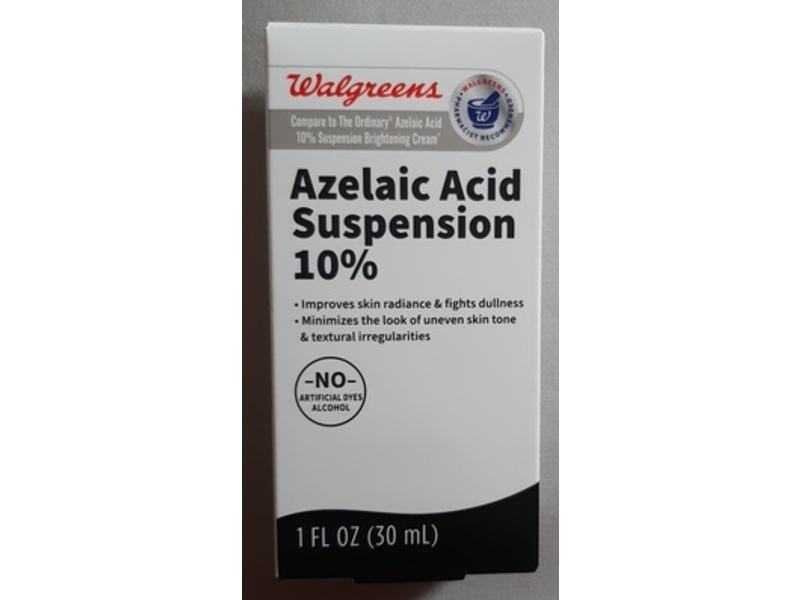 Walgreens Azelaic Acid Suspension, 1 fl oz/30 mL