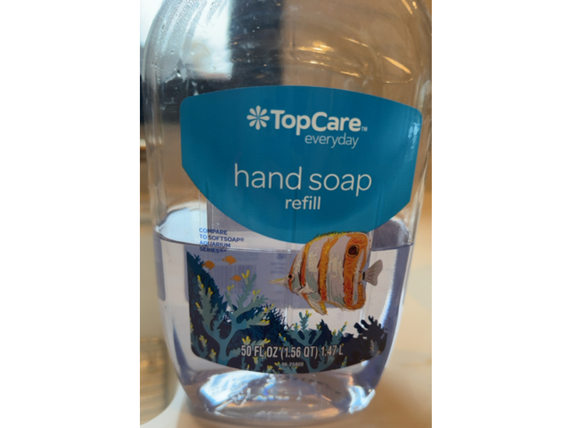 TopCare Everyday Hand Soap Refill, 50 fl oz/1.47 L