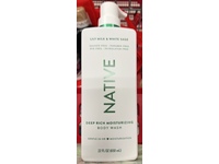 Native Deep Rich Moisturizing Body Wash, Lily Milk & White Sage, 22 fl oz/650 mL - thumbnail 2