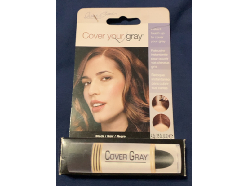 Cover Your Gray Touch-Up Stick, Jet Black, 0.15 oz/4.2 g