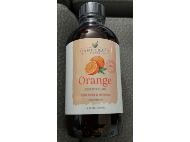 Handcraft Blends Orange Essential Oil, 4 fl oz/118 mL
