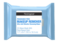 Neutrogena MakeUp Remover Ultra-Soft Cleansing Towelettes, Fragrance Free, 25 Count - Image 2