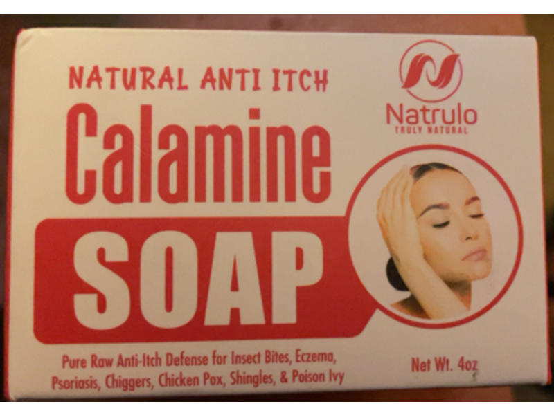 Natrulo Natural Anti Itch Calamine Soap, 4 oz