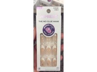 Impress The No Glue Mani Press On Nails, Star Player, 30 Count - thumbnail 2