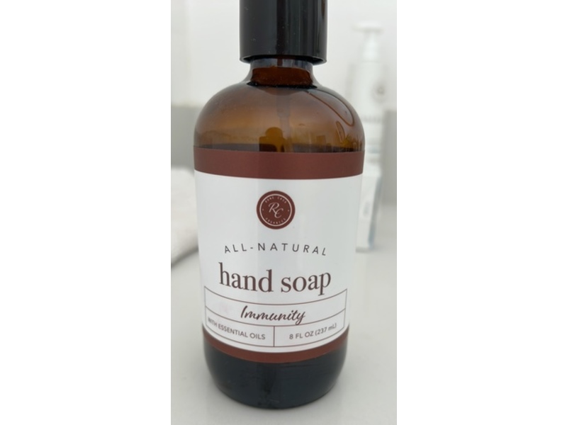 Rowe Casa Organics All-Natural Hand Soap, Immunity, 8 fl oz/237 mL
