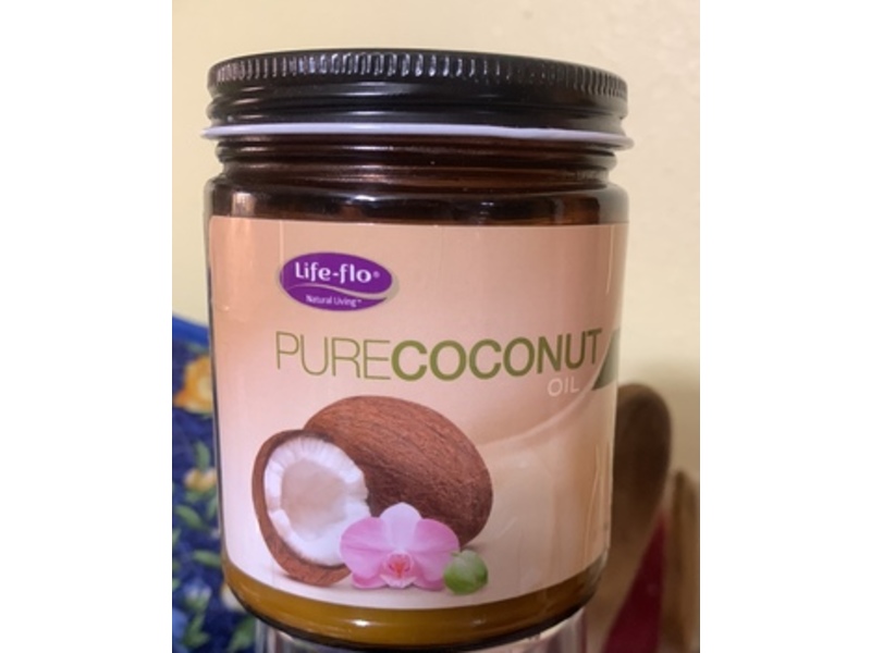 Life-Flo Pure Coconut Oil, 9 oz/266 mL