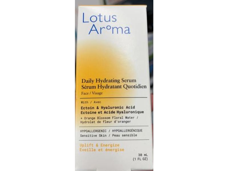 Lotus Aroma Daily Hydrating Serum, 1 fl oz/30 mL