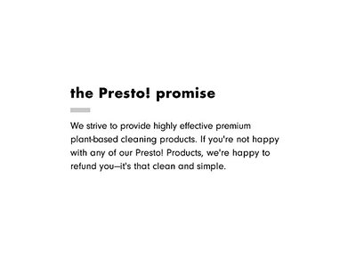 Presto! 78% Biobased Dishwasher Detergent Packs, 90 count