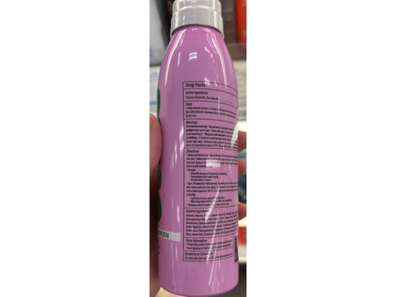 Bask Mineral Sunscreen Spray, SPF 50, 5.5 oz/156 g