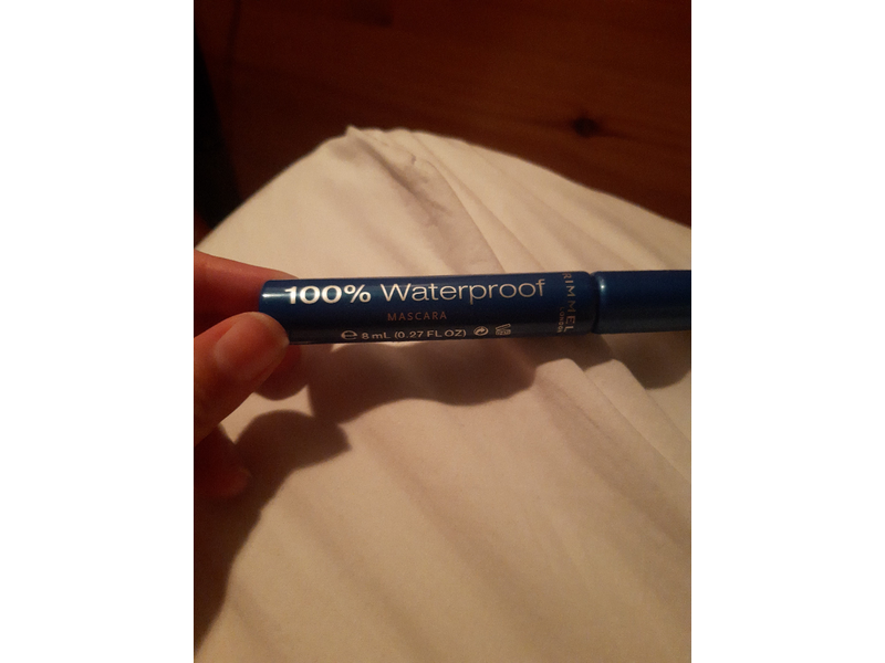 Rimmel London 100% Waterproof Mascara 8ml - 001 Black Black