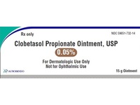 Clobetasol Propionate Ointment 0.05%, 30 g, Aurobindo (Rx) - thumbnail 1