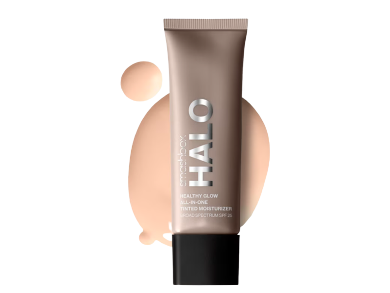 Smashbox Halo Healthy Glow All-In-One Tinted Moisturizer, SPF 25, Fair Light, 1.4 fl oz/40 ml